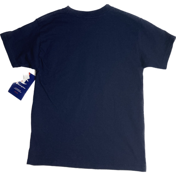 Champion Georgia Tech Yellow Jackets T-Shirt Youth Medium Blue NCAA - Picture 2 of 2